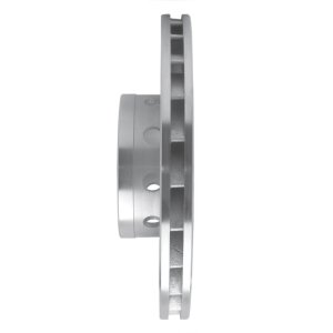 BMW M5 Brake Rotor (1) - Left Front - R1 Concepts - Drilled & Slotted - Silver - `00-`03